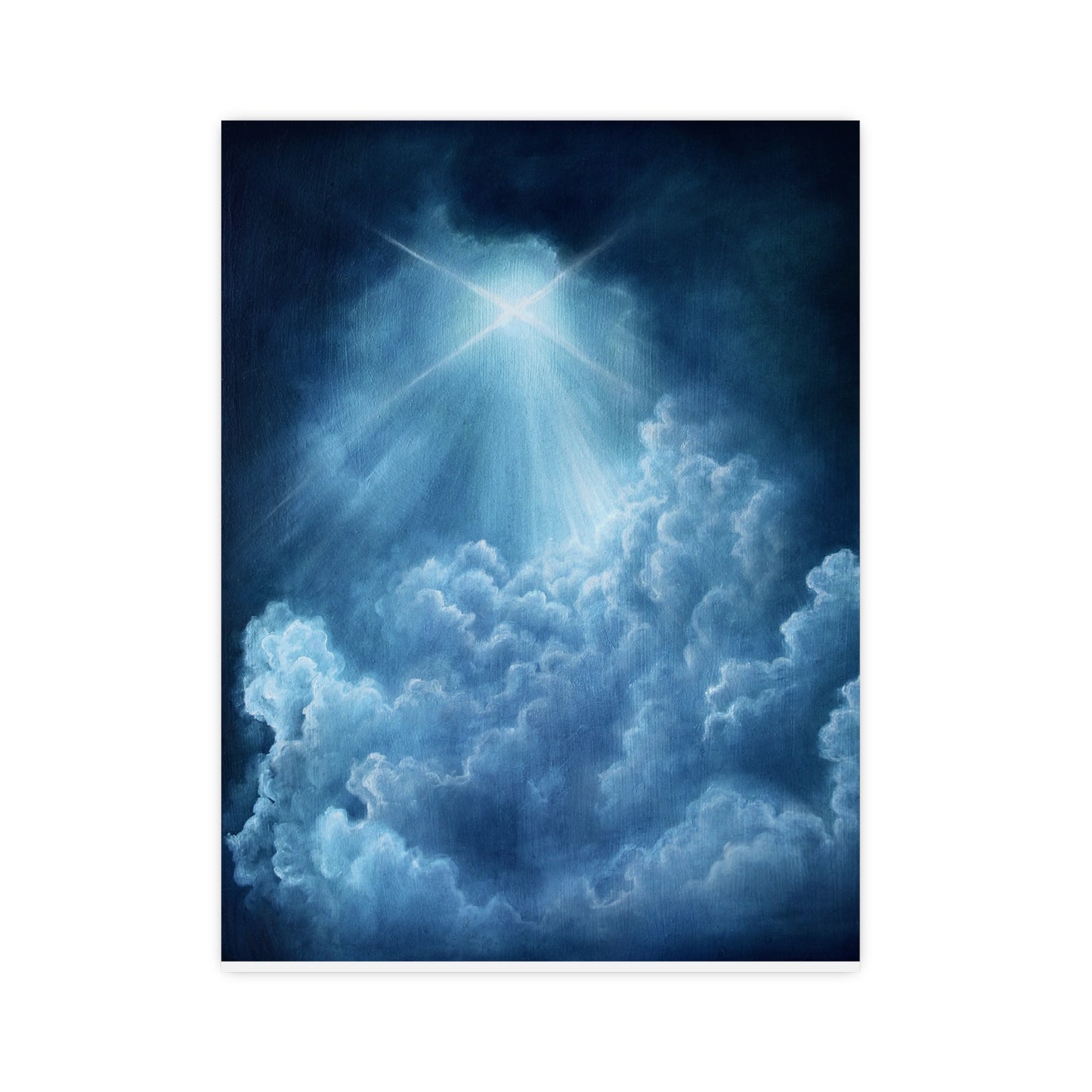 Blue Ascension [Matte Poster]