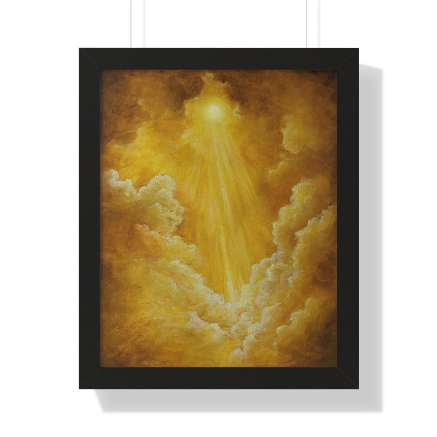Celestial Gold [Framed Poster]