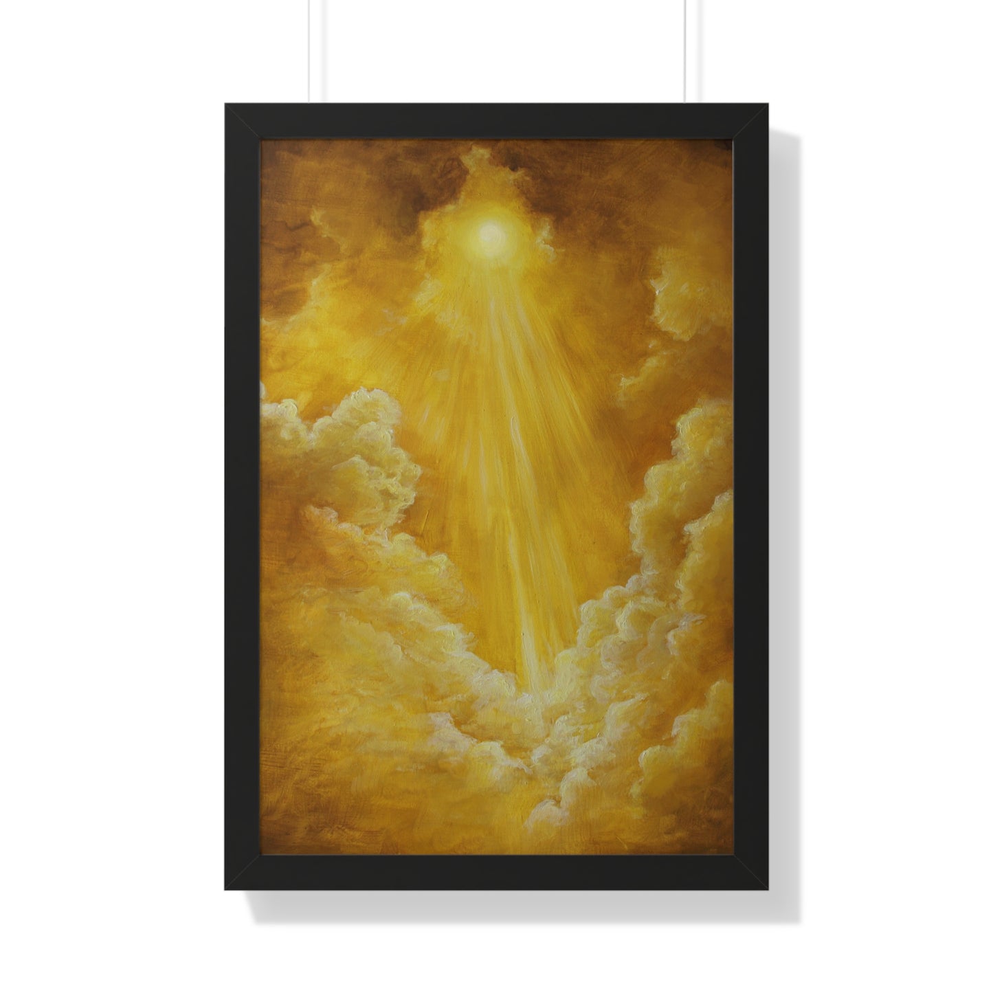 Celestial Gold [Framed Poster]