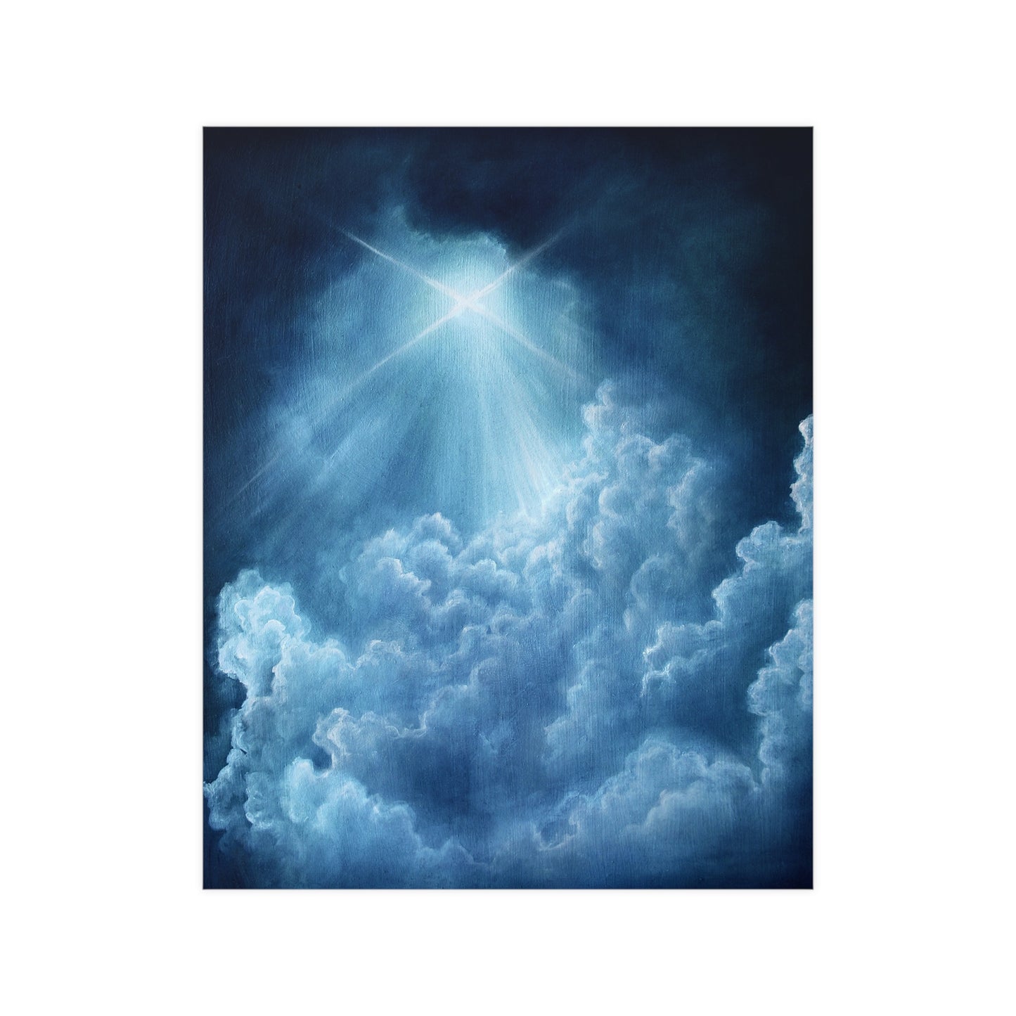 Blue Ascension [Matte Poster]
