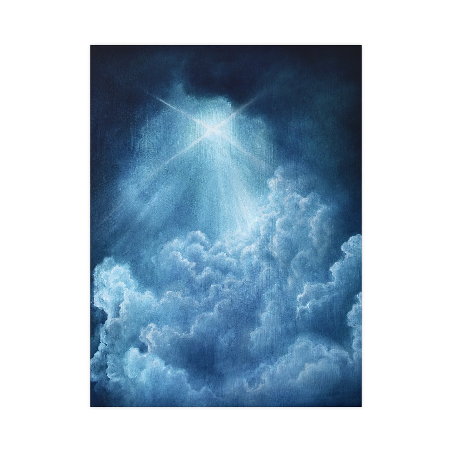 Blue Ascension [Matte Poster]