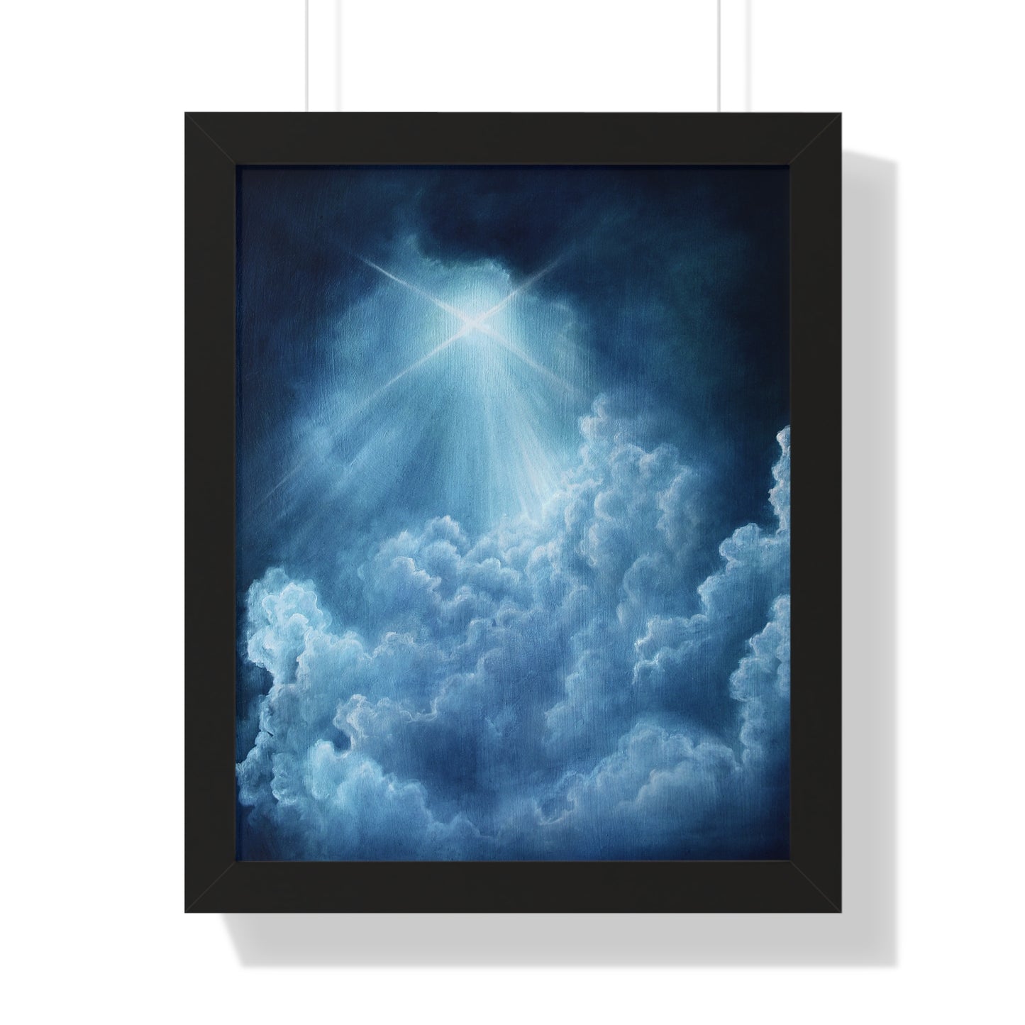 Blue Ascension [Framed Poster]