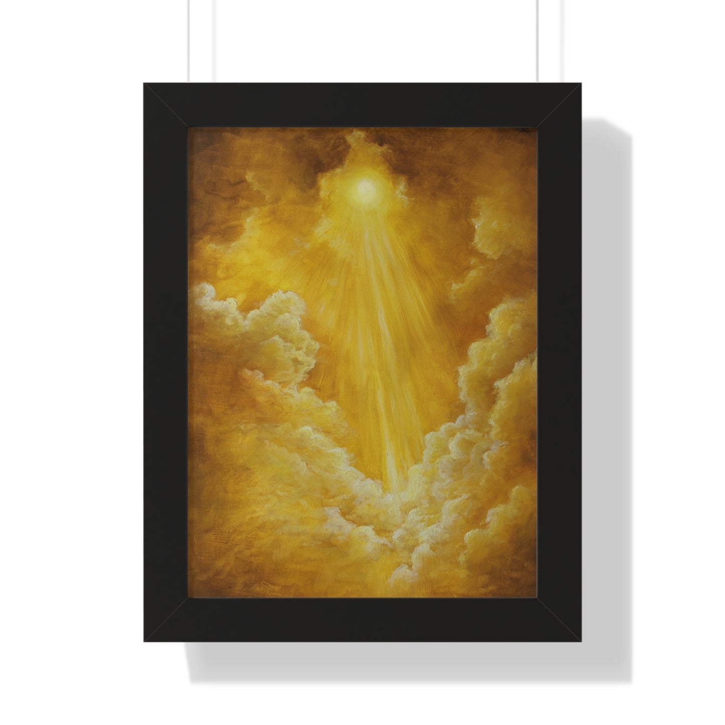 Celestial Gold [Framed Poster]